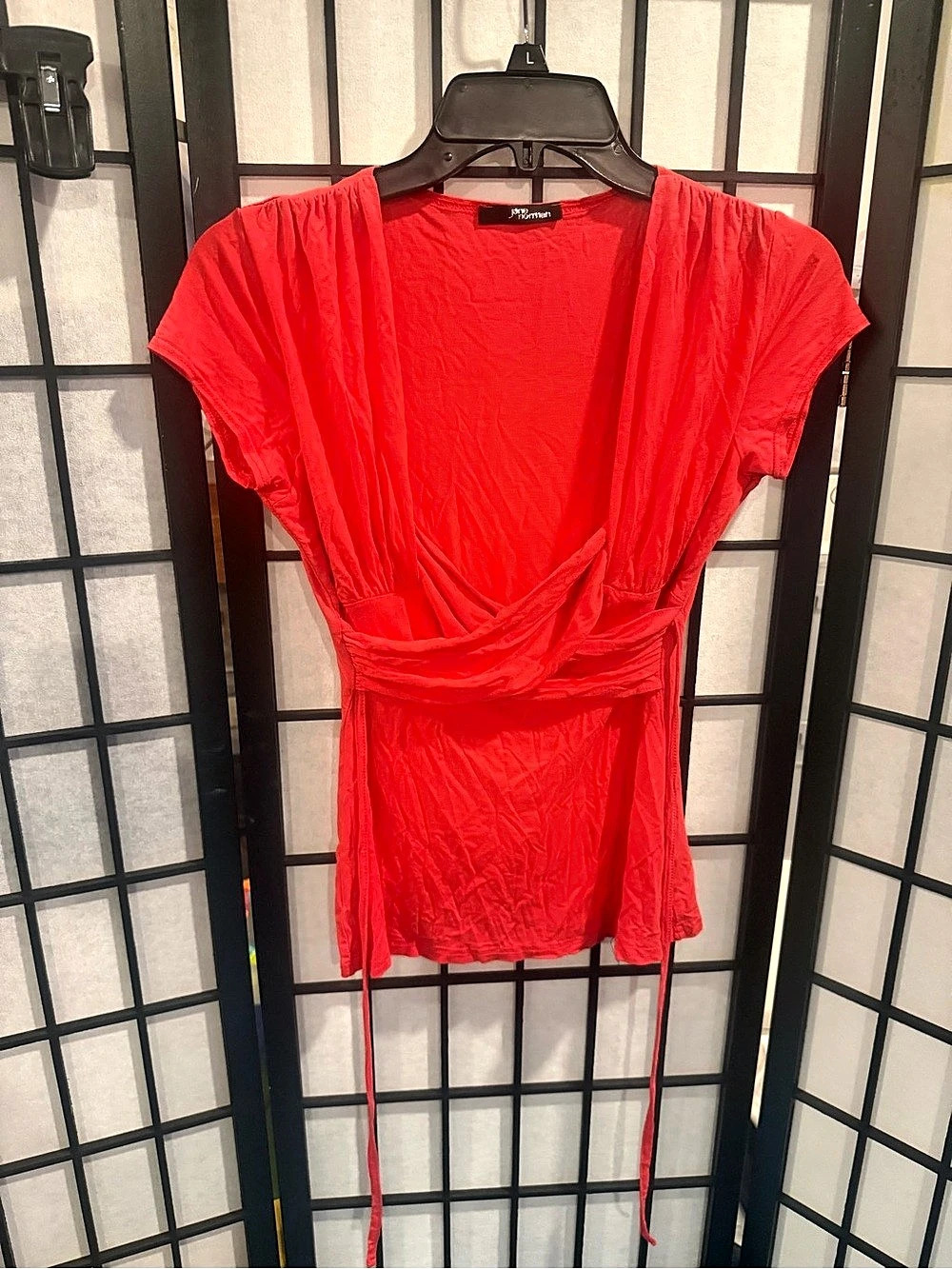 Jane Norman Red Ruched (G3)